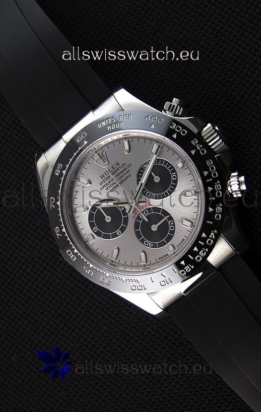 Rolex Cosmograph Daytona 116519LN Steel and Black Dial Original Cal.4130 Movement - Ultimate 904L Steel Watch 