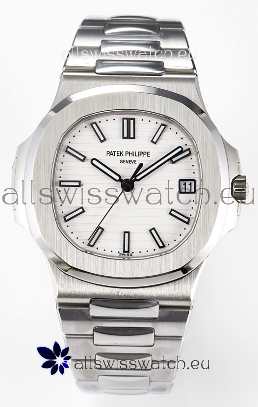Patek Philippe Super Clone Nautilus 5711G-001 904L Steel White Dial 