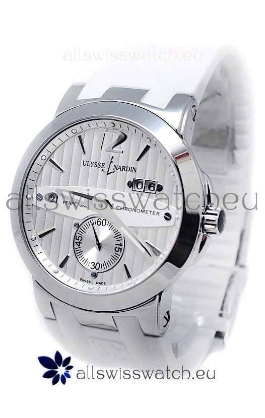 Ulysse Nardin Executive Dual Time White Watch