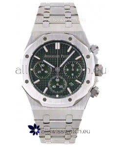 Audemars Piguet Royal Oak Chronograph 1:1 Mirror Replica - 904L Steel in Green Dial 41MM