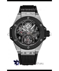 Hublot Big Bang Tourbillon Titanium Casing Ceramic Bezel Watch in 45MM 1:1 Mirror Replica