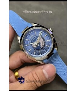 Omega Seamaster Aquaterra 150M Worldtimer Summer Blue 1:1 Mirror Replica Watch