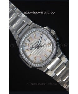 Patek Philippe Ladies Nautilus Stainless Steel Watch 36MM 