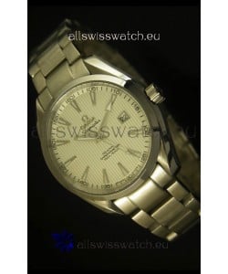 Omega Seamaster Aqua Terra Co-Axial Swiss Watch White Dial