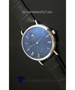 IWC Vintage Portifino MoonPhase Japanese Replica Watch in Black Dial