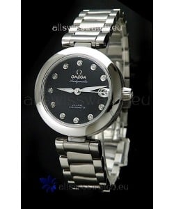 Omega Deville Ladymatic Chronometer Swiss Automatic Watch - 1:1 Mirror Replica 