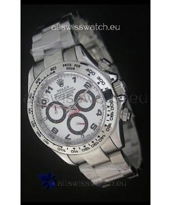 Rolex Daytona Cosmograph Swiss Replica Stainless Steel Watch 