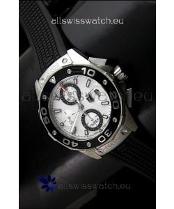 Tag Heuer Aquaracer Calibre 16 Swiss Watch in White Dial