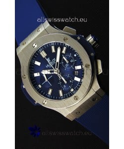 Hublot Big Bang Steel Blue Swiss Replica Watch 1:1 Mirror Replica 