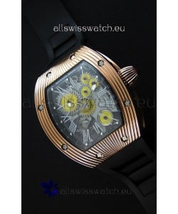 Richard Mille RM 018 Tourbillon Hommage A Boucheron Swiss Watch Yellow Gold Case