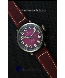 Zenith Pilot Type 20 Extra Special Purple Dial Swiss Replica Watch 40MM