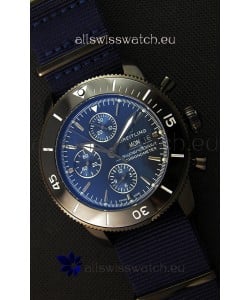 Breitling Superocean Heritage II Outerknown Blacksteel NATO Strap 1:1 Mirror Replica Watch 