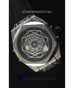 Hublot Big Bang Sang Bleu 45MM Stainless Steel Swiss Replica Watch 