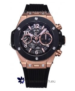 Hublot Big Bang Unico Rose Gold Casing 1:1 Mirror Edition Swiss Replica Watch