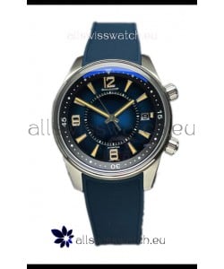 Jaeger LeCoultre Polaris Date Blue Dial Rubber Strap 1:1 Mirror Replica Watch 42MM