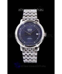 Omega De Ville Prestige Co-Axial 36.8MM Blue Dial 1:1 Swiss Mirror Replica Watch 