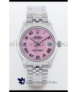 Rolex Datejust M126234 36MM ETA2836 Pink Mother of Pearl Dial - Roman Numerals 