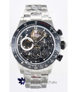 Rolex Daytona Super Clone Artisans De Geneve Stainless Steel Watch Black Ceramic Bezel Watch