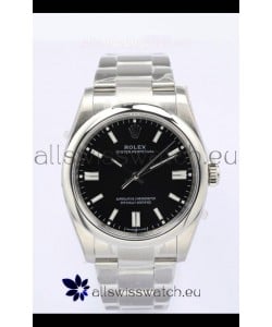 Rolex Oyster Perpetual REF#126000 36MM Swiss Movement Swiss Replica Black Dial 904L Steel 1:1 Mirror Replica Watch