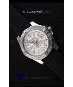 Breitling Avenger II GMT Swiss 1:1 Mirror Replica Watch in White Dial 
