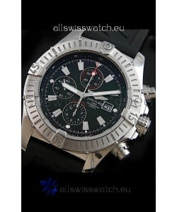 Breitling Avenger Seawolf Swiss Replica Watch in Black Dial
