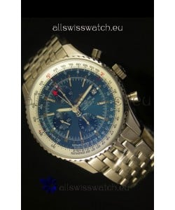Breitling Navitimer World GMT - 1:1 Mirror Ultimate Edition Blue Dial