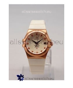 Omega Constellation Ladies Replica Watch - Quartz Movement - 35MM