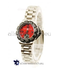 Tag Heuer Professional Formula 1 Japanese Replica Watch in Red Dial