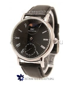 IWC Portofino Replica Watch in Black Dial