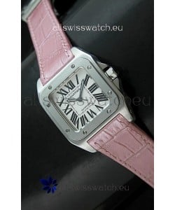 Cartier Santos in Swiss Replica Watch White Dial