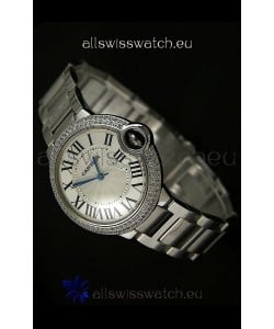 Ballon De Bleu Cartier Steel Casing Swiss Watch