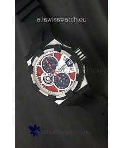 Concord C1 in Red & White Carbon Fibre Swiss Watch