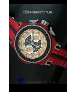 Hublot King Power Ferrari Edition Swiss Replica Watch - Red Strap