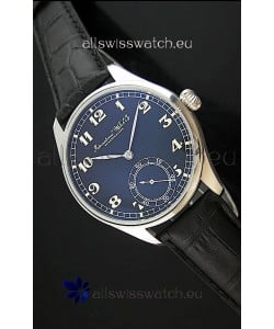 IWC Portuguese FA Jones Japanese Replica Watch in Black Dial
