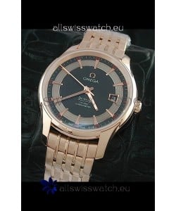 Omega De Ville Hour Vision Watch in Black Dial
