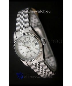 Rolex Datejust Oyster Perpetual Superlative ChronoMeter Japanese Watch in White Dial
