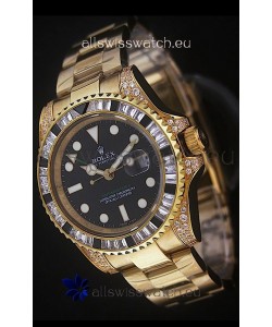 Rolex GMT Master II Swiss Replica Gold Watch
